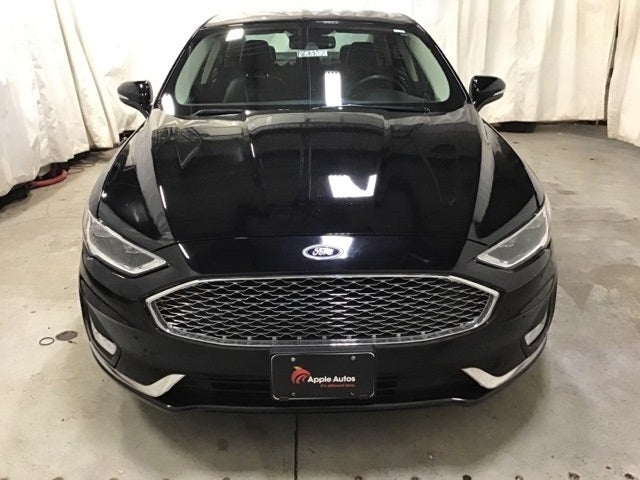 Used 2019 Ford Fusion Hybrid Titanium with VIN 3FA6P0RU3KR273180 for sale in Northfield, Minnesota