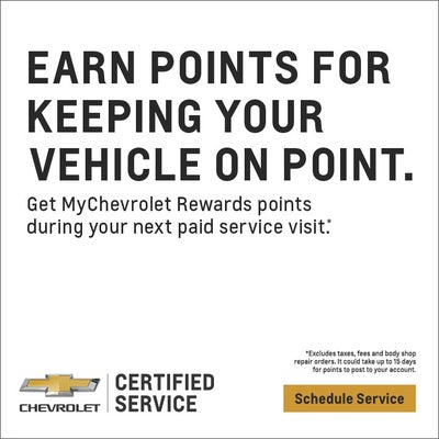 Earn Points during your next paid service visit